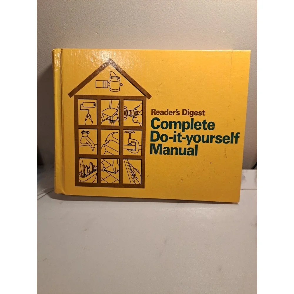 VTG Reader's Digest Complete Do It Yourself Manual 1973 Hardcover DIY Repairs